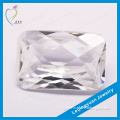 China Wholesale Shining Checker Crystal Octagon Cubic Zirconia